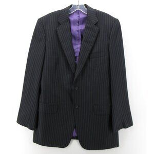 Dormeuil Sport Coat 38 Ermenegildo Zegna Trofeo Blazer Wool Pinstripe